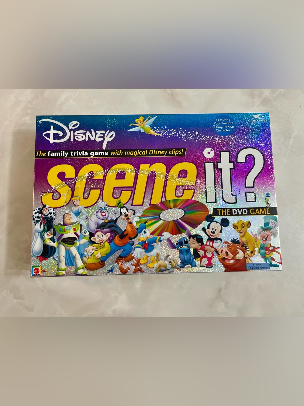 Scene It? Disney 2004 Mattel Board Game 1st Edition Complete